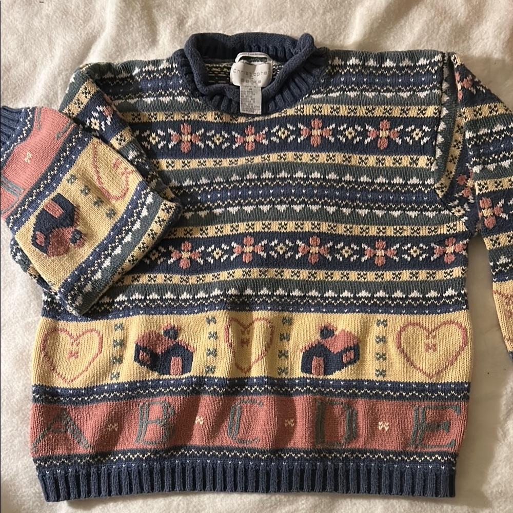 Women’s Multicolor Patterned Sweater